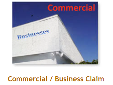 Commercial business claim